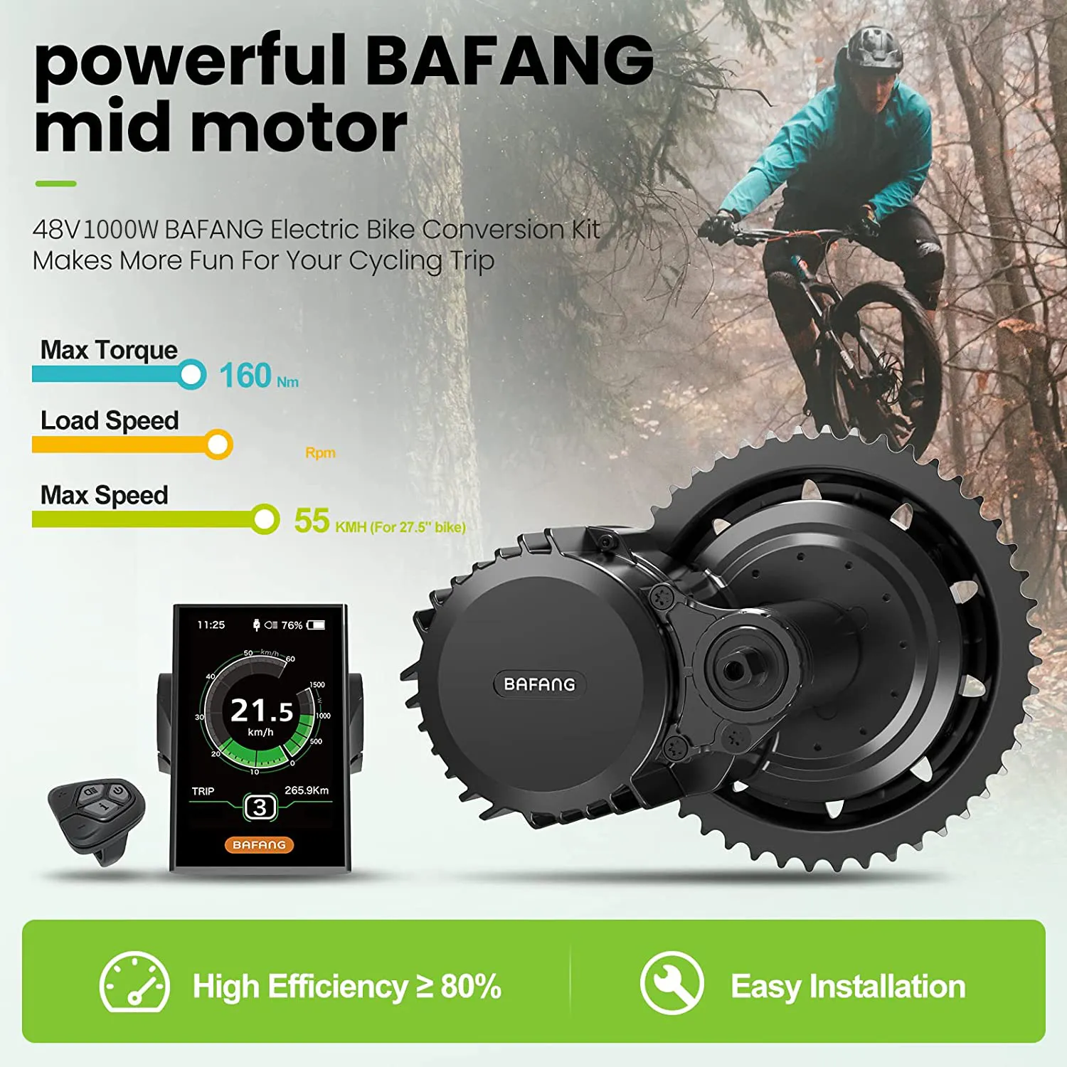 Bafang M615 MM G320.1000 UART  – Bafang Bbshd 1000W Conversion Kit recenzja i cena