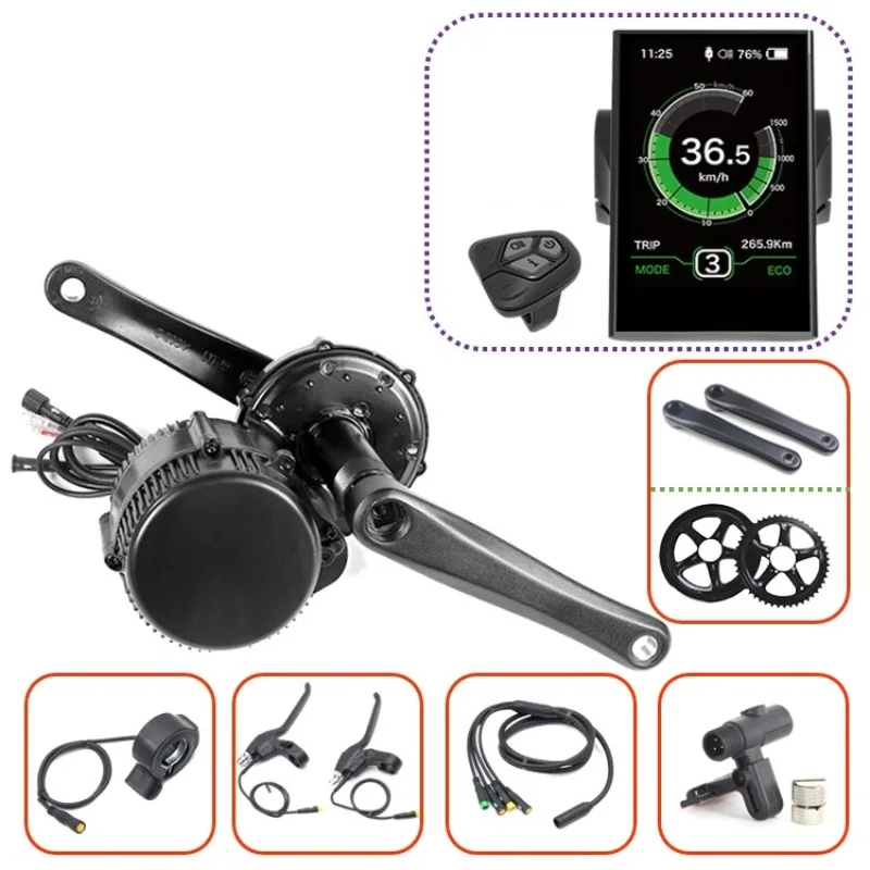 Zestaw silnika G340 do montażu – Mid Drive Motor Kit 52V 1000W recenzja i cena
