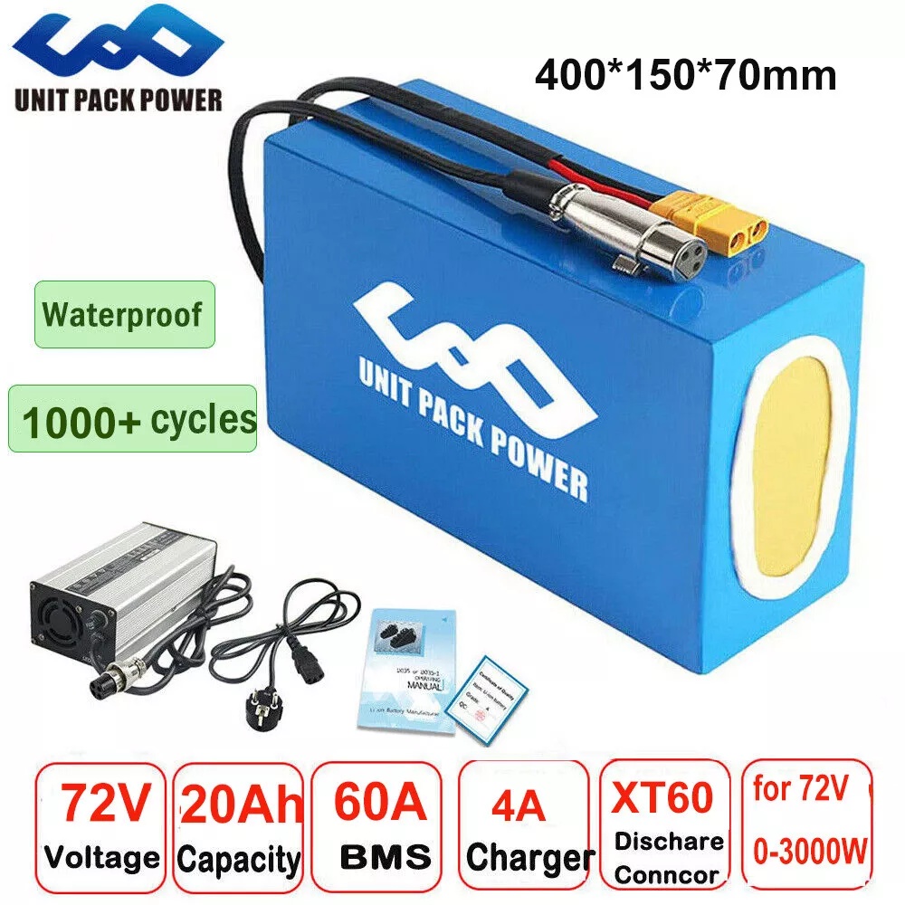 Akumulator do roweru elektrycz – Electric Bicycle Battery 72V 30Ah recenzja i cena